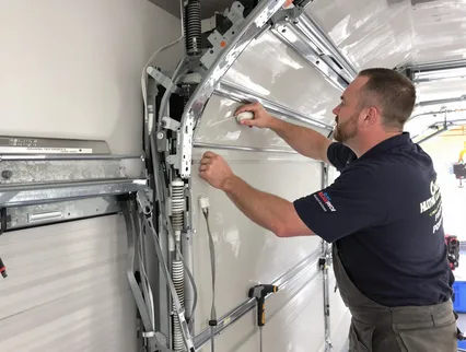 Noisy Garage Door Fix in Suffield, CT