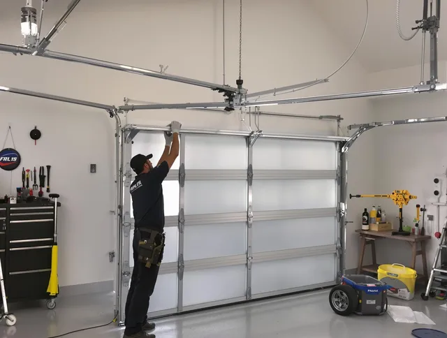 Enfield Garage Door Repair certified team performing precision garage door installation in Enfield