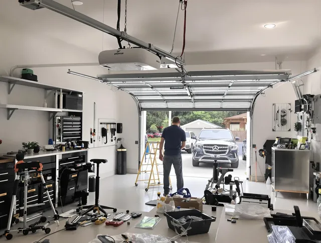 Garage door opener installation by Enfield Garage Door Repair in Enfield
