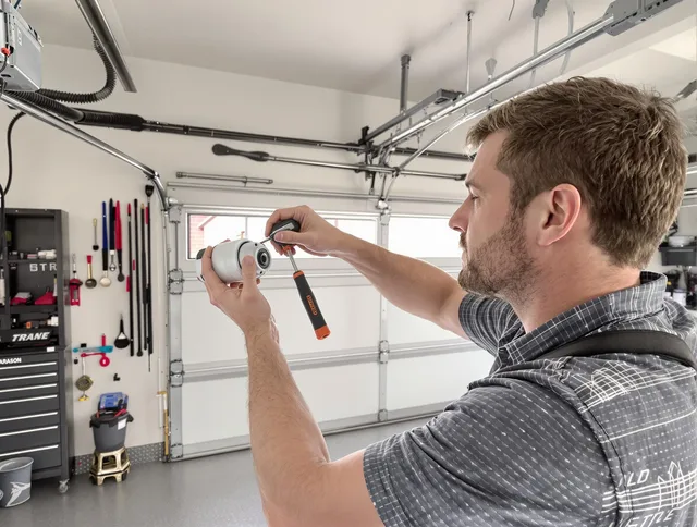 Garage door opener repair service by Enfield Garage Door Repair in Enfield