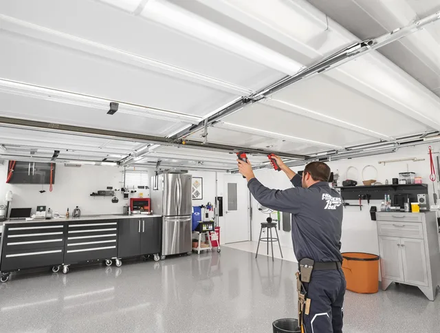 Overhead garage door repair service by Enfield Garage Door Repair in Enfield